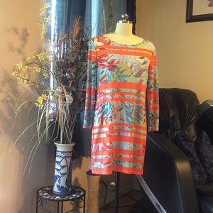 BCBGMAXAZRIA long sleeved dress in a size Medium